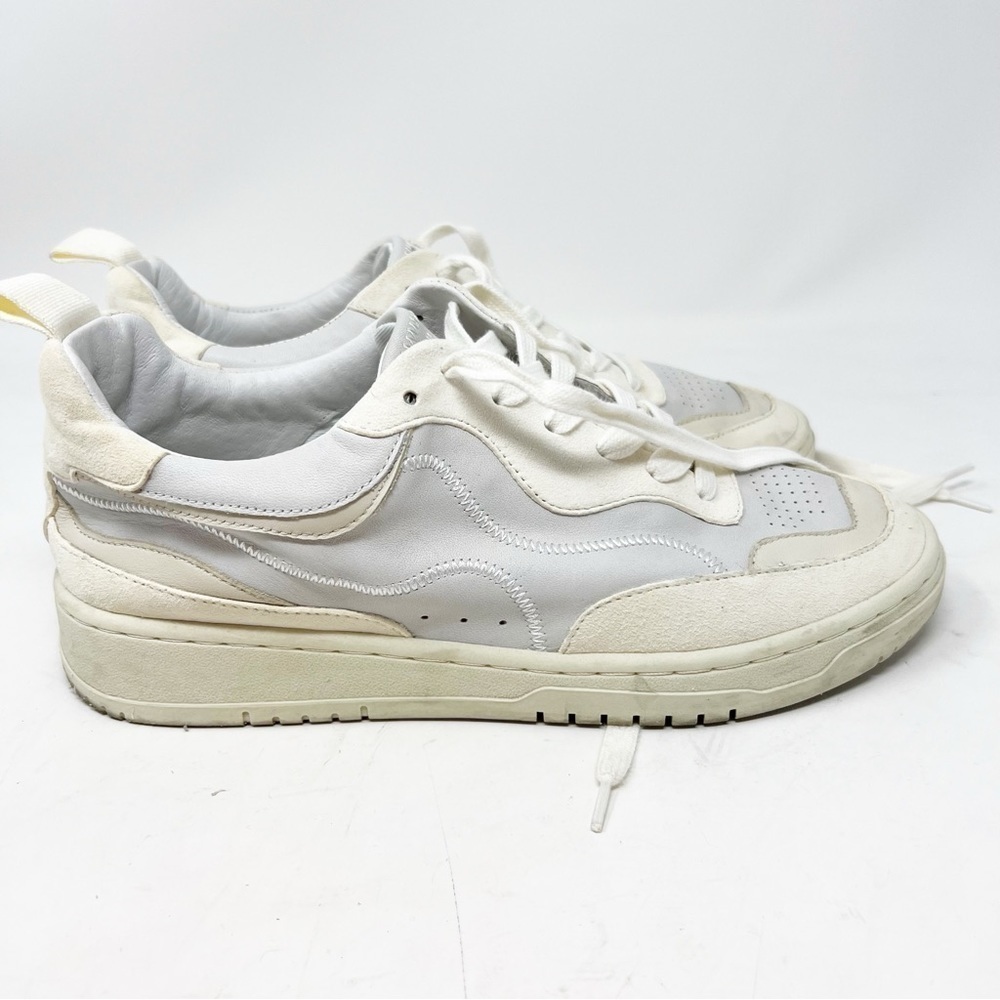 DOLCE VITA WHITE LEATHER SNEAKERS WOMENS SZ 7.5